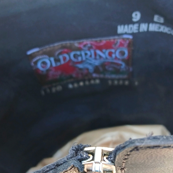Old Gringo Tall Boot With Belts EUC size 9 - Picture 12 of 16